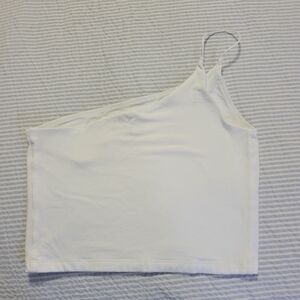 Wilfred Cream Asymmetrical Tank Top